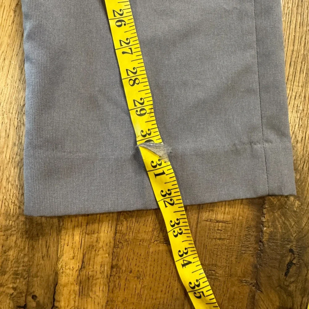 Claiborne Taupe Gray Dress Tailored Pants Mens Size 34x32 100% Polyester